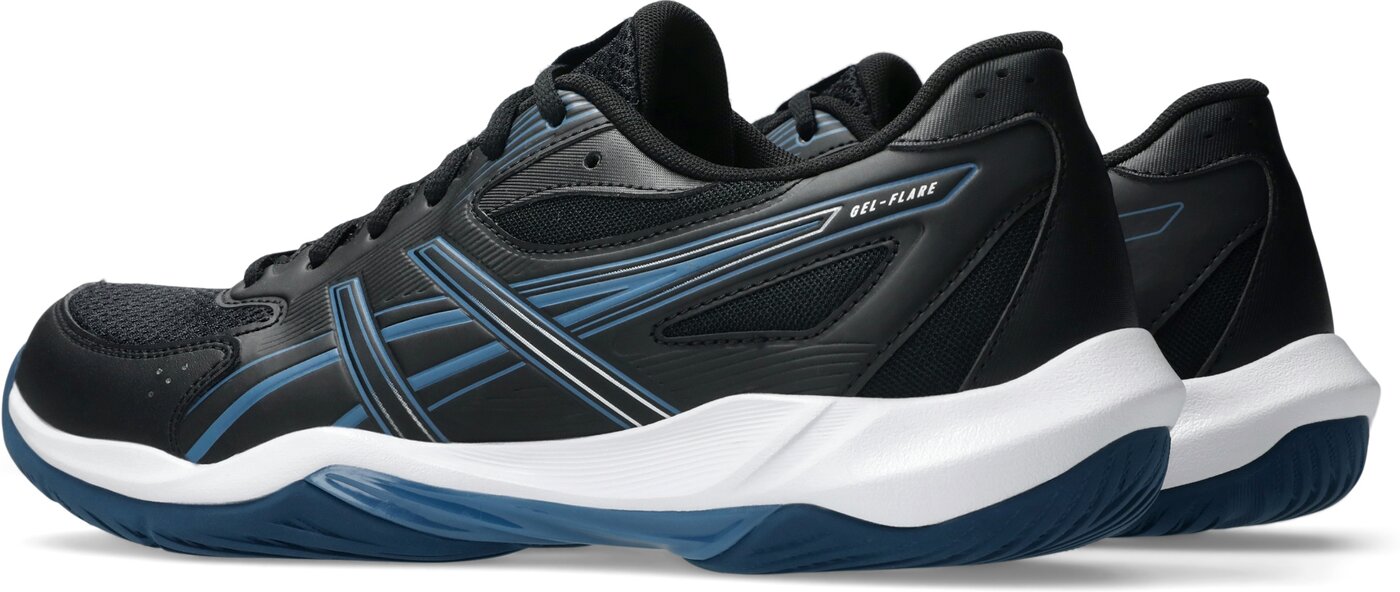 ASICS - GEL-FLARE 12 BLACK/WINTER SEA – Bild 6
