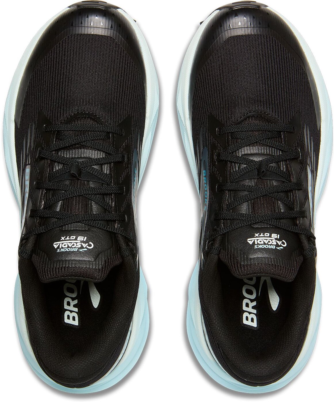 BROOKS - Cascadia 19 GTX BLACK/EBONY/BLUE FLOWER – Bild 3