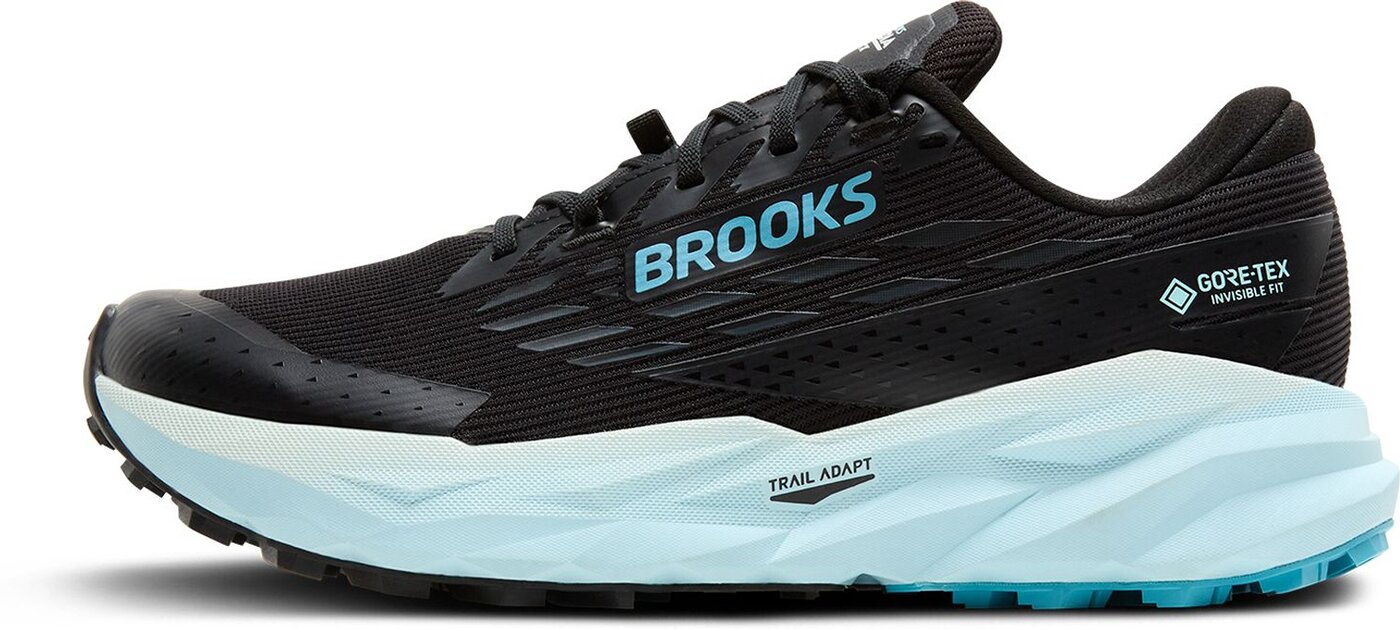 BROOKS - Cascadia 19 GTX BLACK/EBONY/BLUE FLOWER – Bild 4