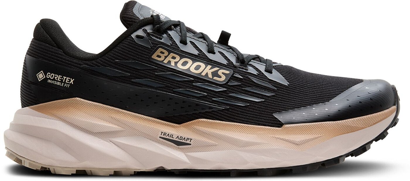 BROOKS - Cascadia 19 GTX BLACK/EBONY/CHATEAU GRAY