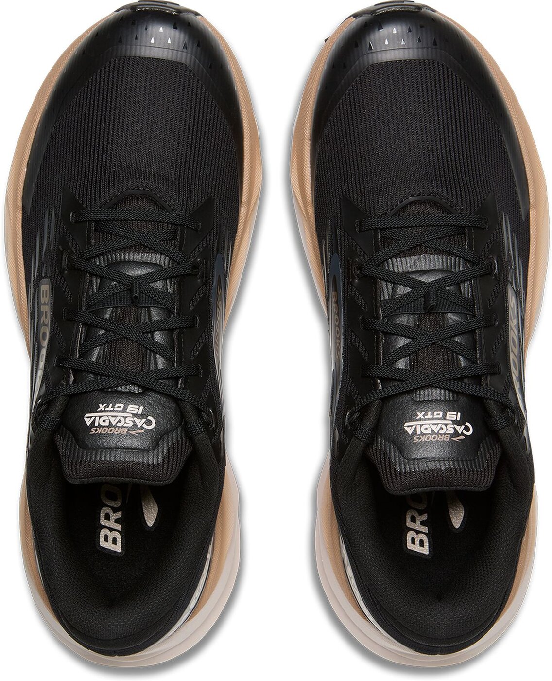 BROOKS - Cascadia 19 GTX BLACK/EBONY/CHATEAU GRAY – Bild 3