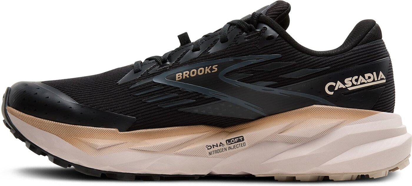 BROOKS - Cascadia 19 GTX BLACK/EBONY/CHATEAU GRAY – Bild 8