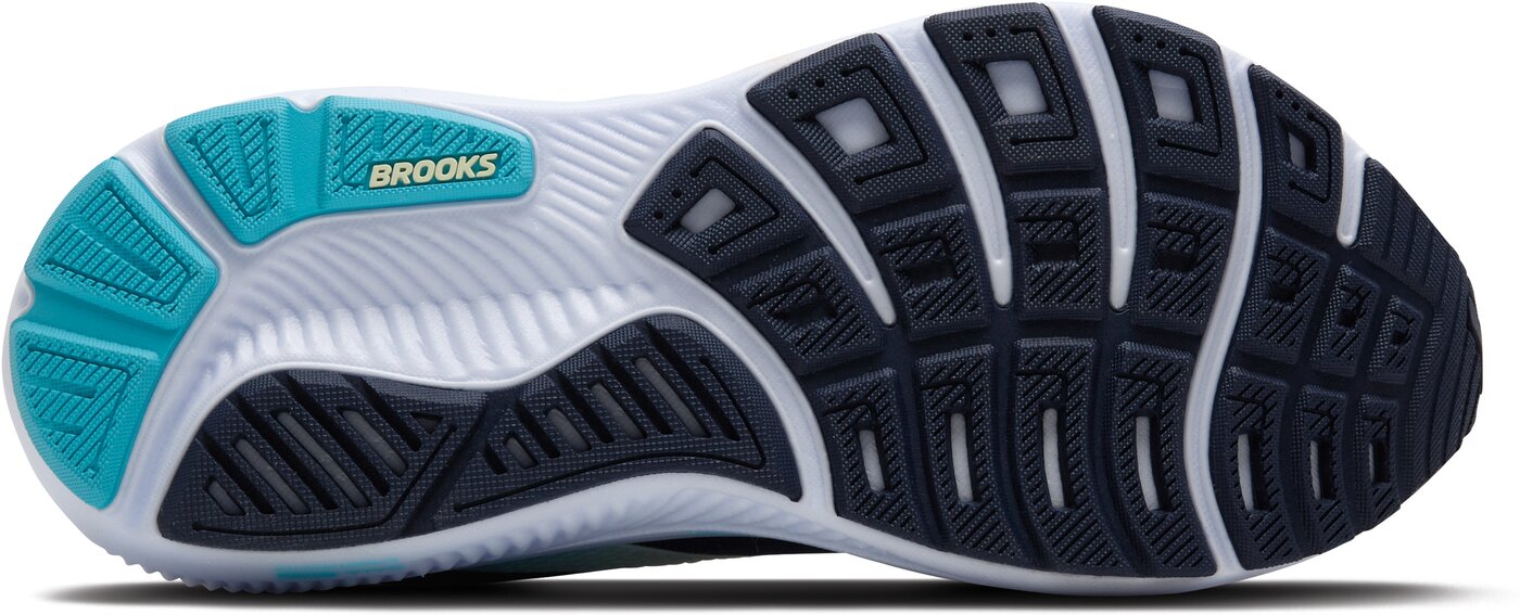 BROOKS - Ghost 17 NAVY/GREEN/TURQUOISE – Bild 2