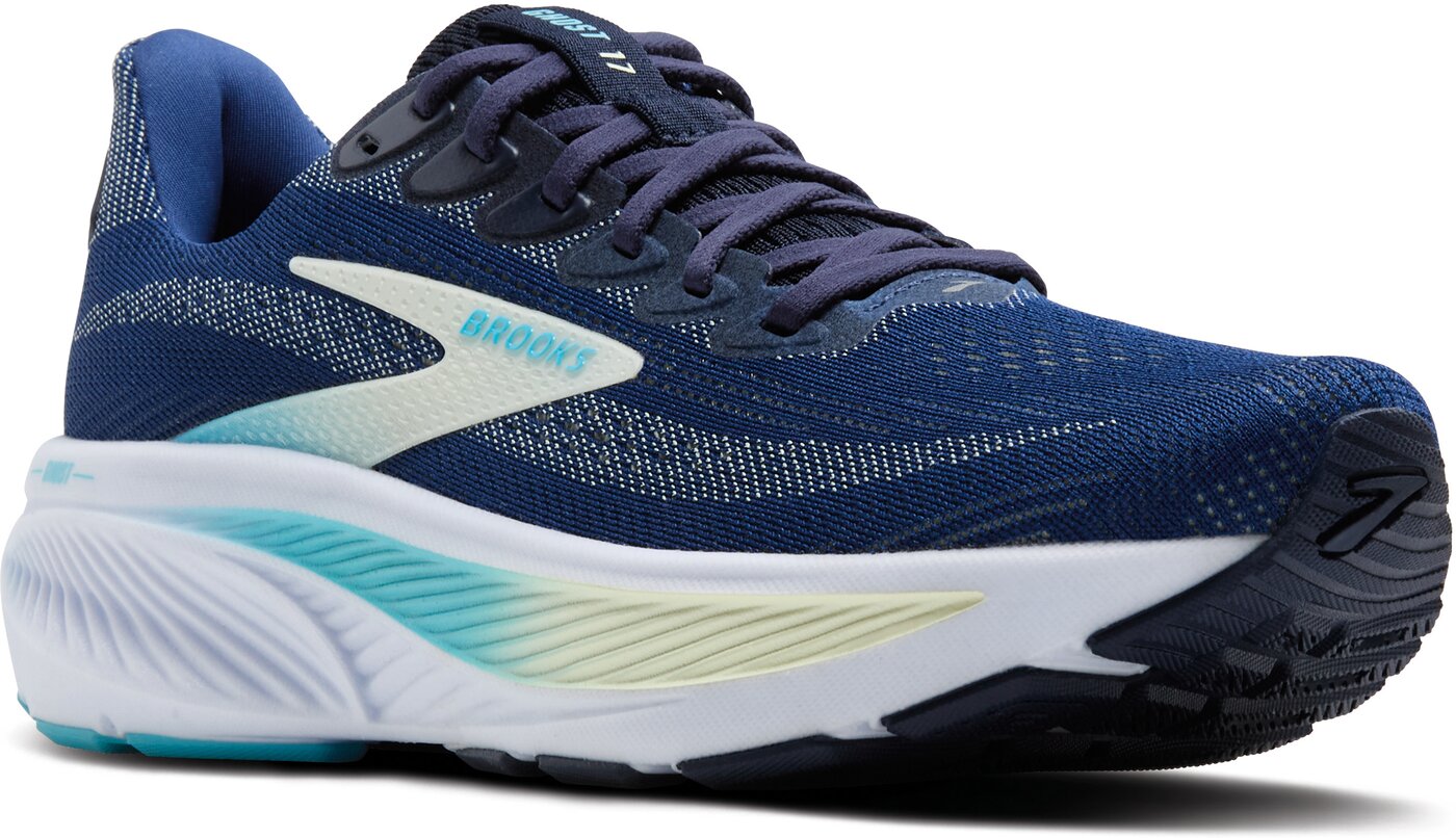 BROOKS - Ghost 17 NAVY/GREEN/TURQUOISE – Bild 5
