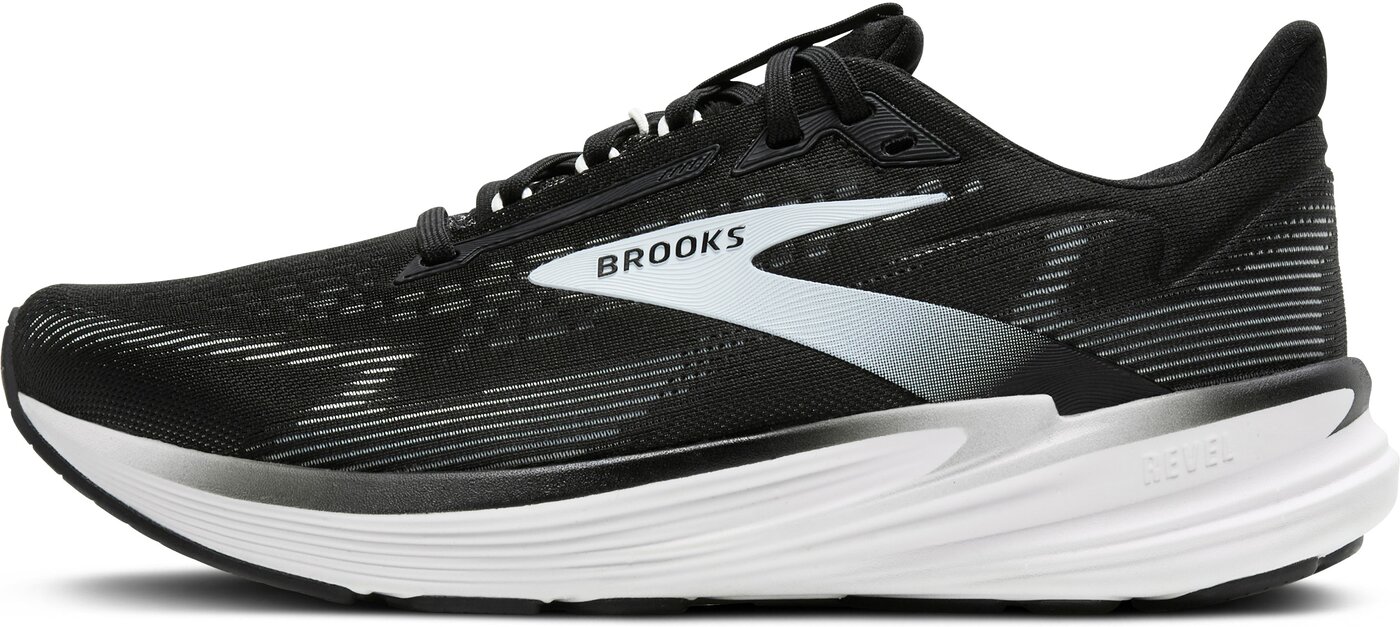 BROOKS - Revel 8 BLACK/GREY/WHITE – Bild 3