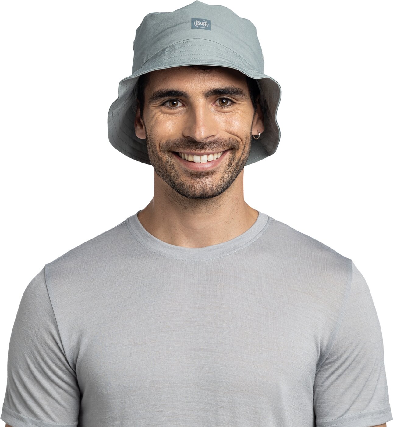 BUFF - Adventure Bucket Hat SOLID FLINT – Bild 3