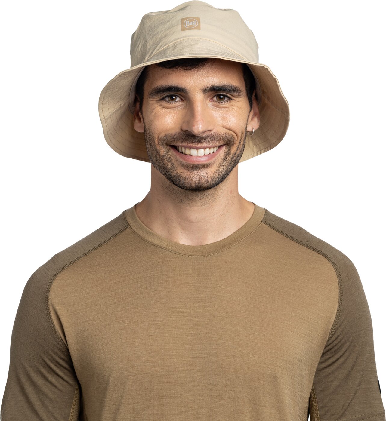 BUFF - Adventure Bucket Hat SOLID SAND – Bild 3