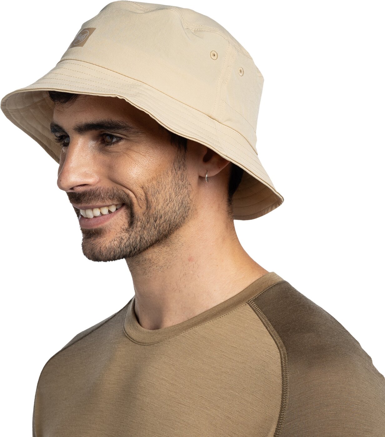 BUFF - Adventure Bucket Hat SOLID SAND – Bild 4