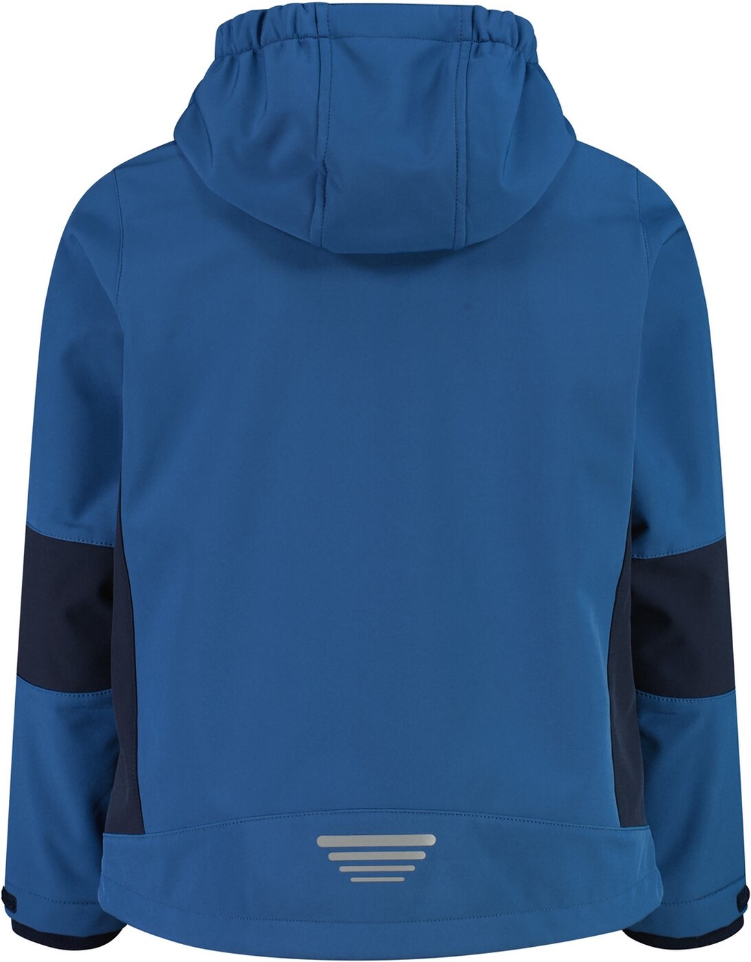 CMP - BOY SOFTSHELL JACKET FIX HOOD BLUESTONE-B. BLUE – Bild 2