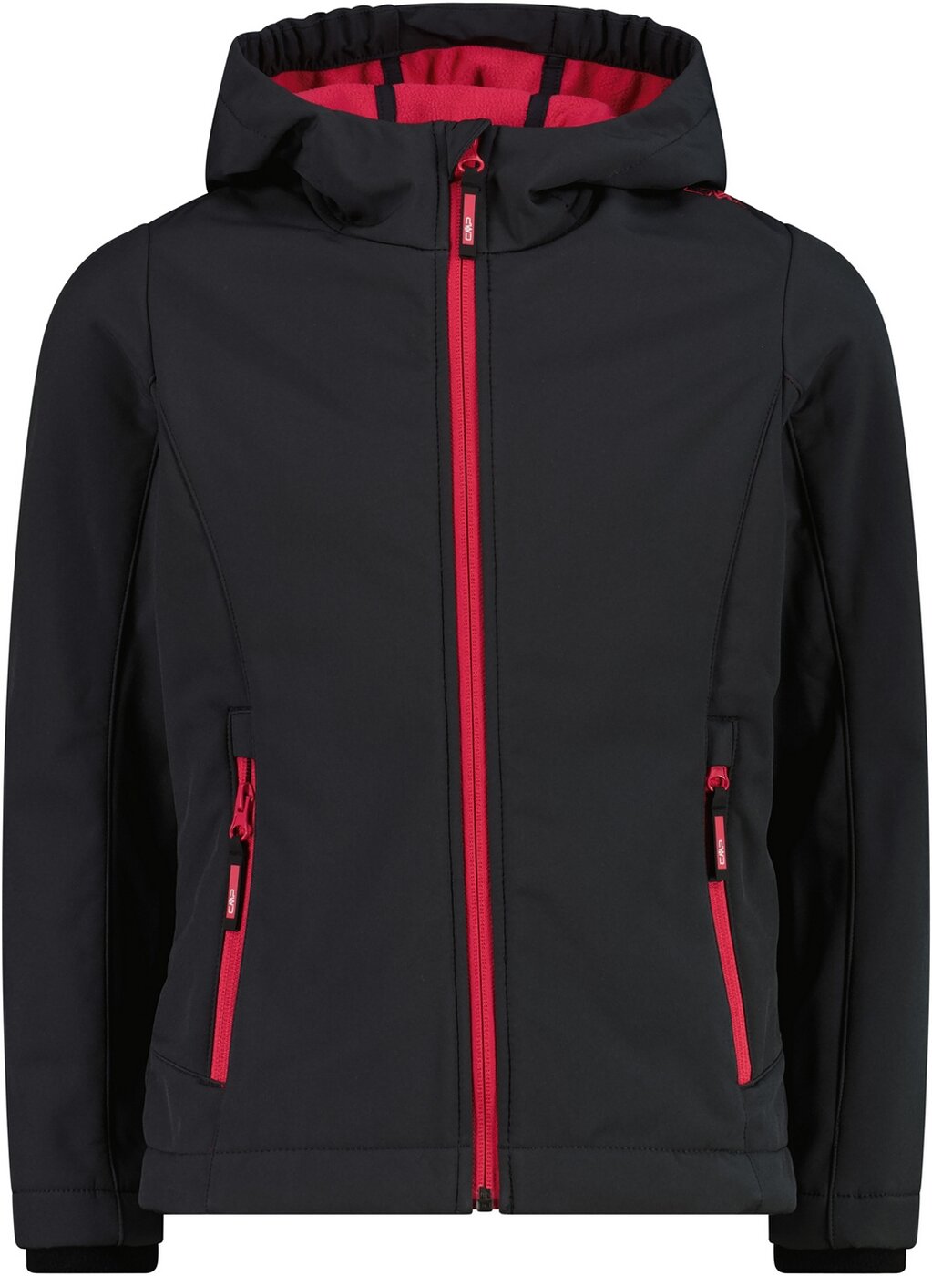 CMP - KID G JACKET FIX HOOD ANTRACITE-CARMINIO