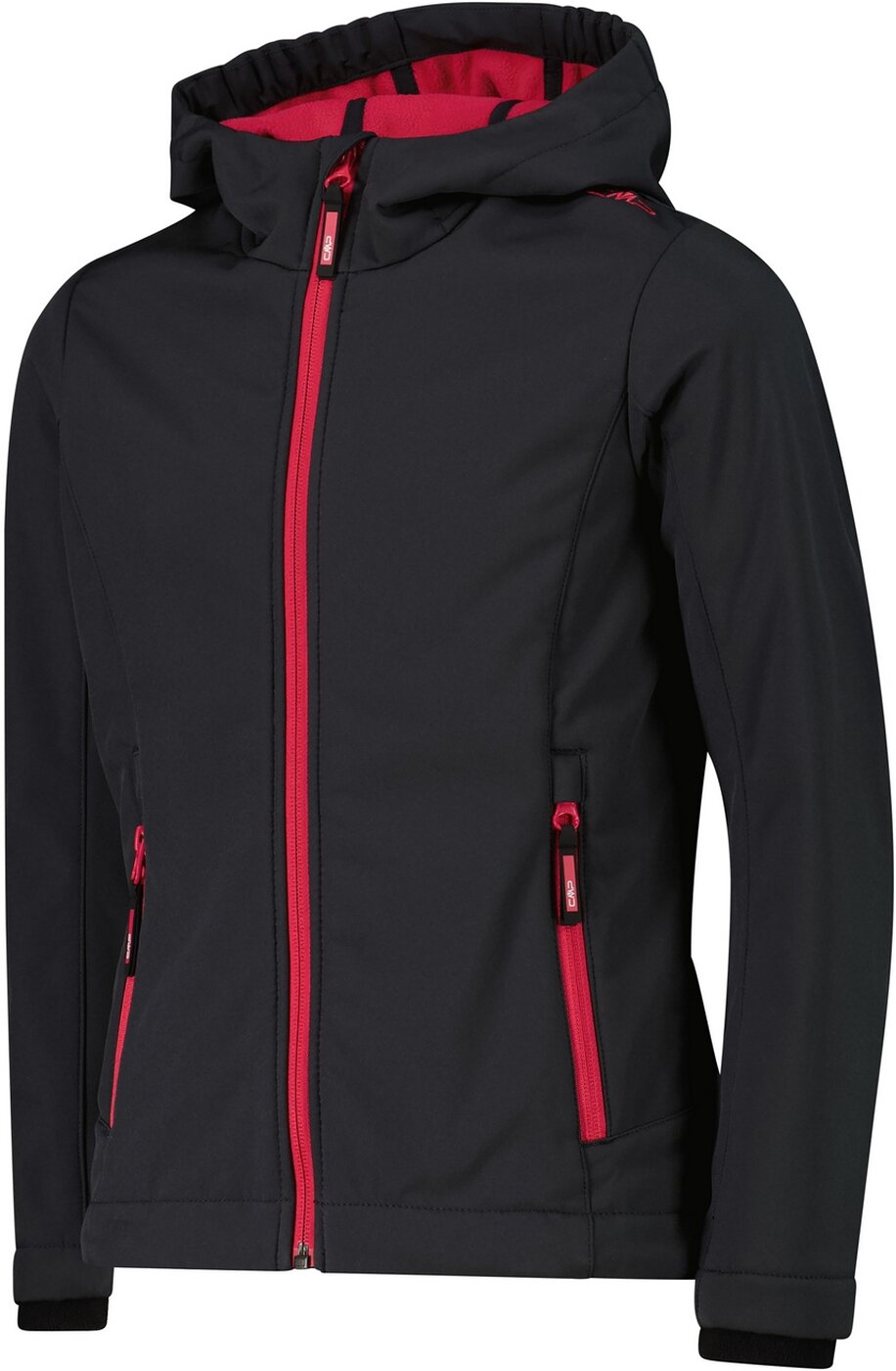CMP - KID G JACKET FIX HOOD ANTRACITE-CARMINIO – Bild 3