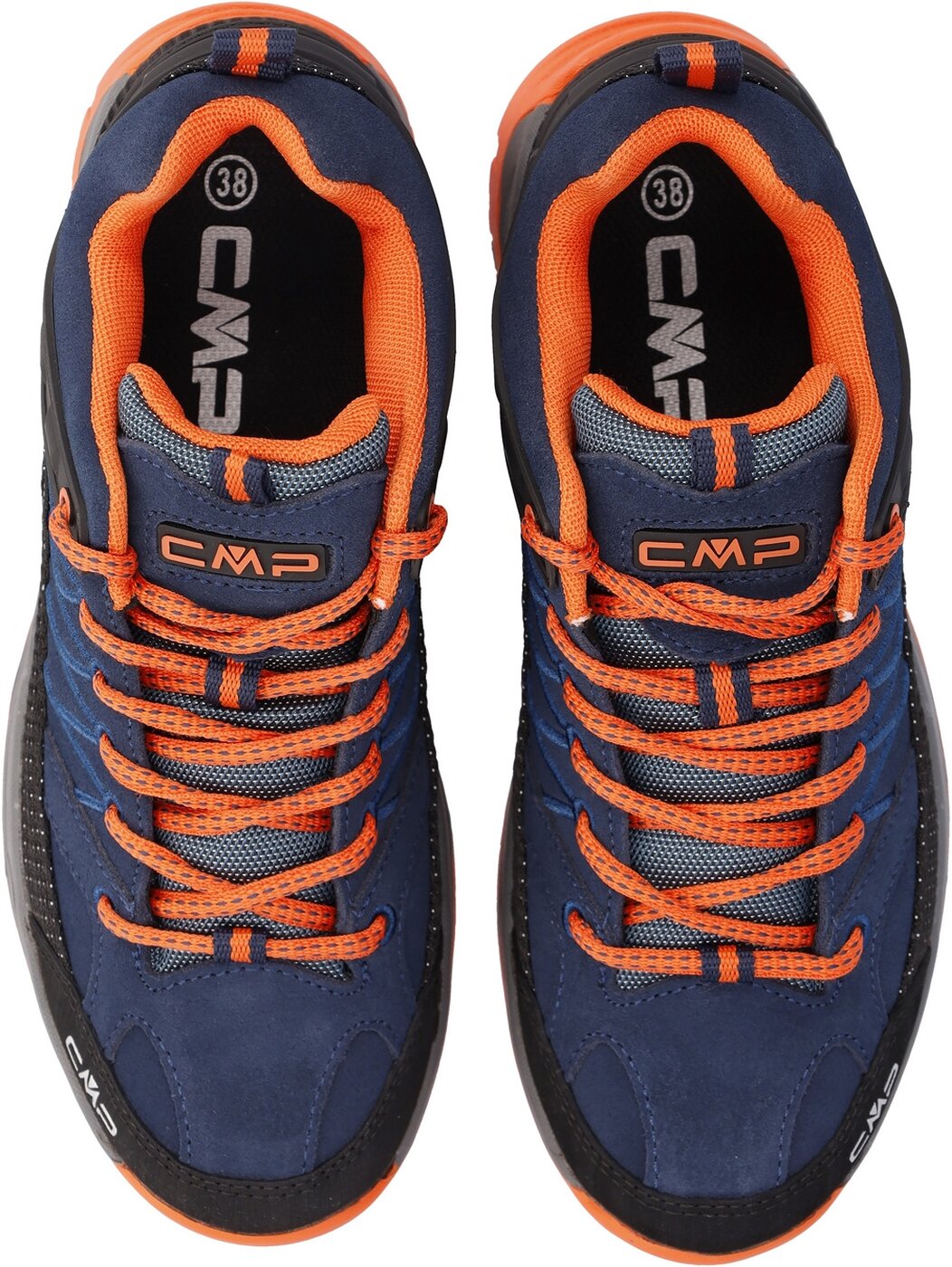 CMP - KIDS RIGEL LOW TREKKING SHOES WP B. BLUE-ARANCIO – Bild 3