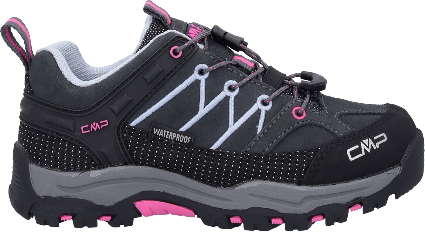 CMP - KIDS RIGEL LOW TREKKING SHOES WP TITANIO-SKYWAY