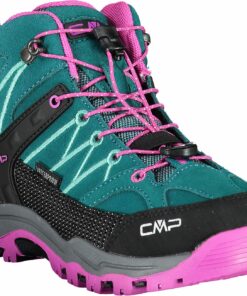 CMP - KIDS RIGEL MID TREKKING SHOES WP LAKE-PINK FLUO – Bild 6