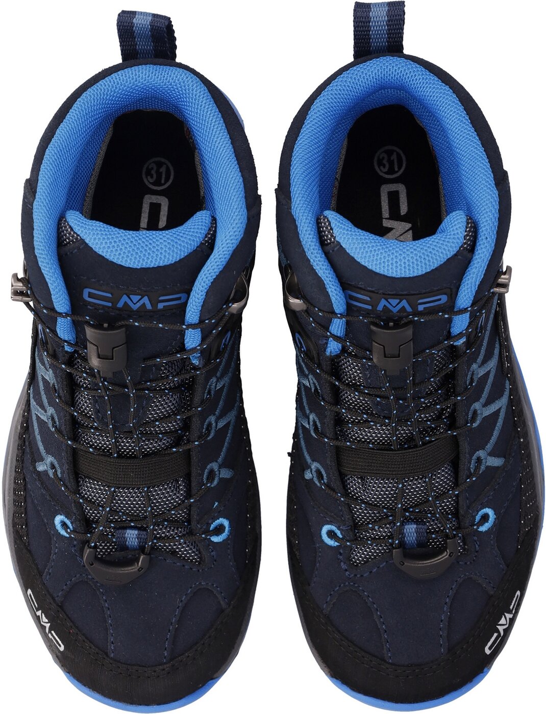 CMP - KIDS RIGEL MID TREKKING SHOES WP B.BLUE-BLUESTONE-ROYAL BLUE – Bild 3