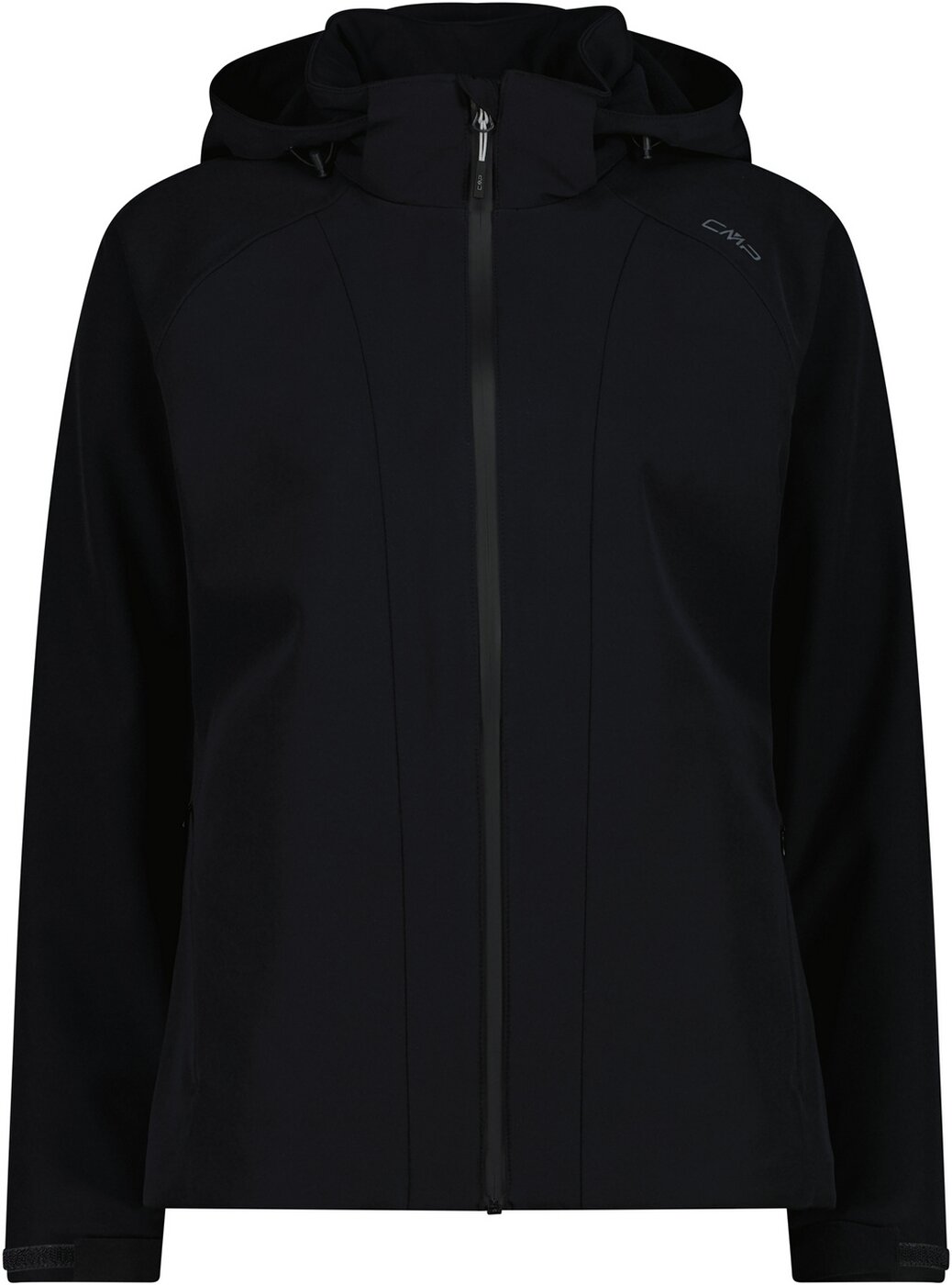 CMP - WOMAN JACKET ZIP HOOD ANTRACITE