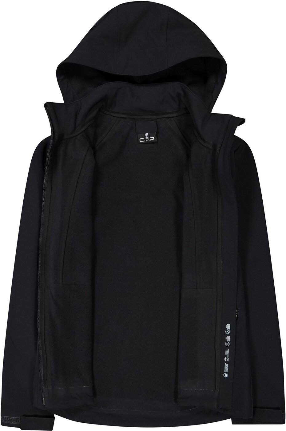 CMP - WOMAN JACKET ZIP HOOD ANTRACITE – Bild 4