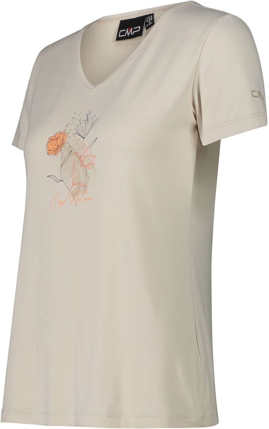 CMP - WOMAN T-SHIRT VANIGLIA – Bild 3