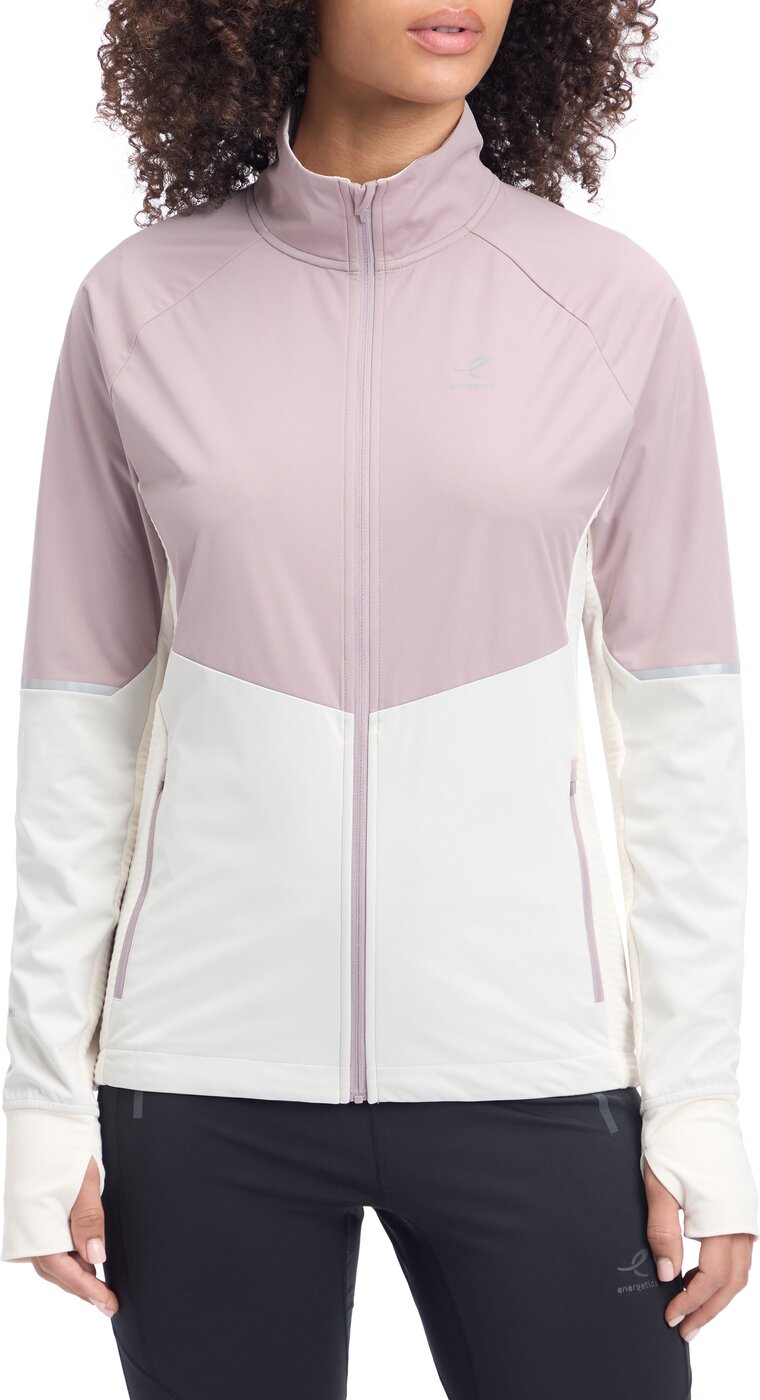 ENERGETICS - Da.-Funktions-Jacke Semenya III W LILAC DARK/YELLOW LI – Bild 2