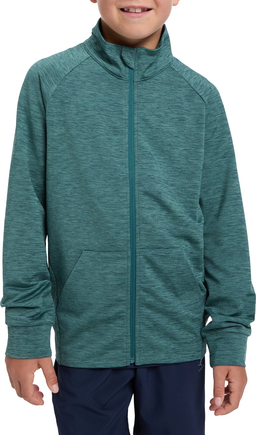 ENERGETICS - Ju.-Trainings-Jacke Fundo B MELANGE/BLUE PETROL/ – Bild 2