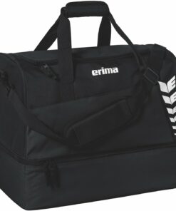 ERIMA - SIX WINGS sportsbag with bottom case BLACK