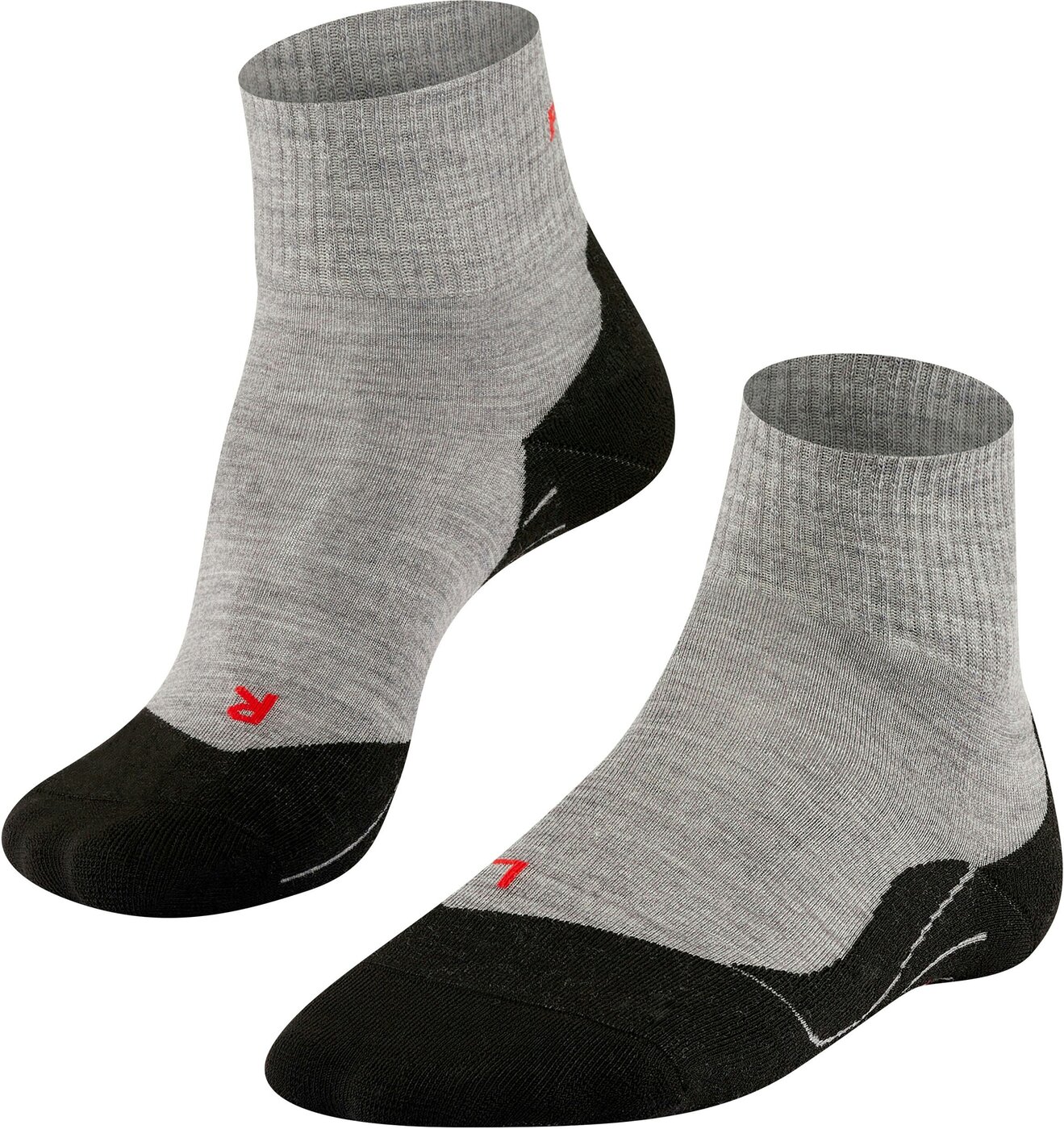 FALKE - FALKE TK5 SHORT LIGHT GREY