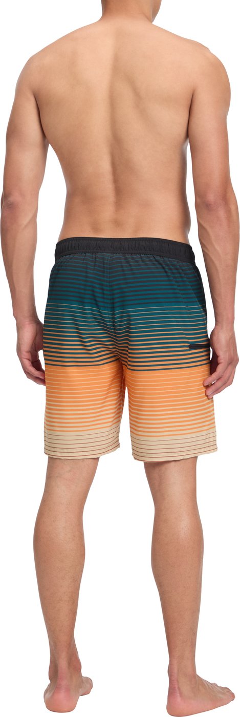 FIREFLY - He.-Badeshorts Otto II M Shade Stripe GREEN DARK – Bild 2