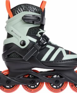 FIREFLY - Ki.-Inline-Skate ILS C76 J GREEN SMOKE/ORANGE D