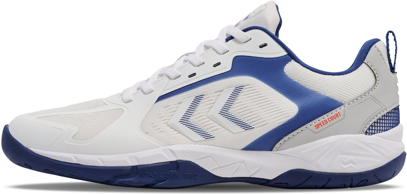 HUMMEL - SPEED COURT WHITE/TRUE BLUE