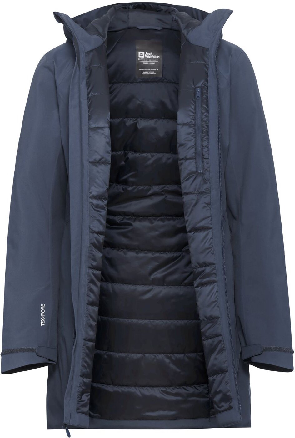 JACK WOLFSKIN - HEIDELSTEIN INS JKT W MIDNIGHT SKY – Bild 3