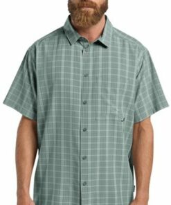 JACK WOLFSKIN - MESETA SHIRT M CHECK SAGO PALM – Bild 3