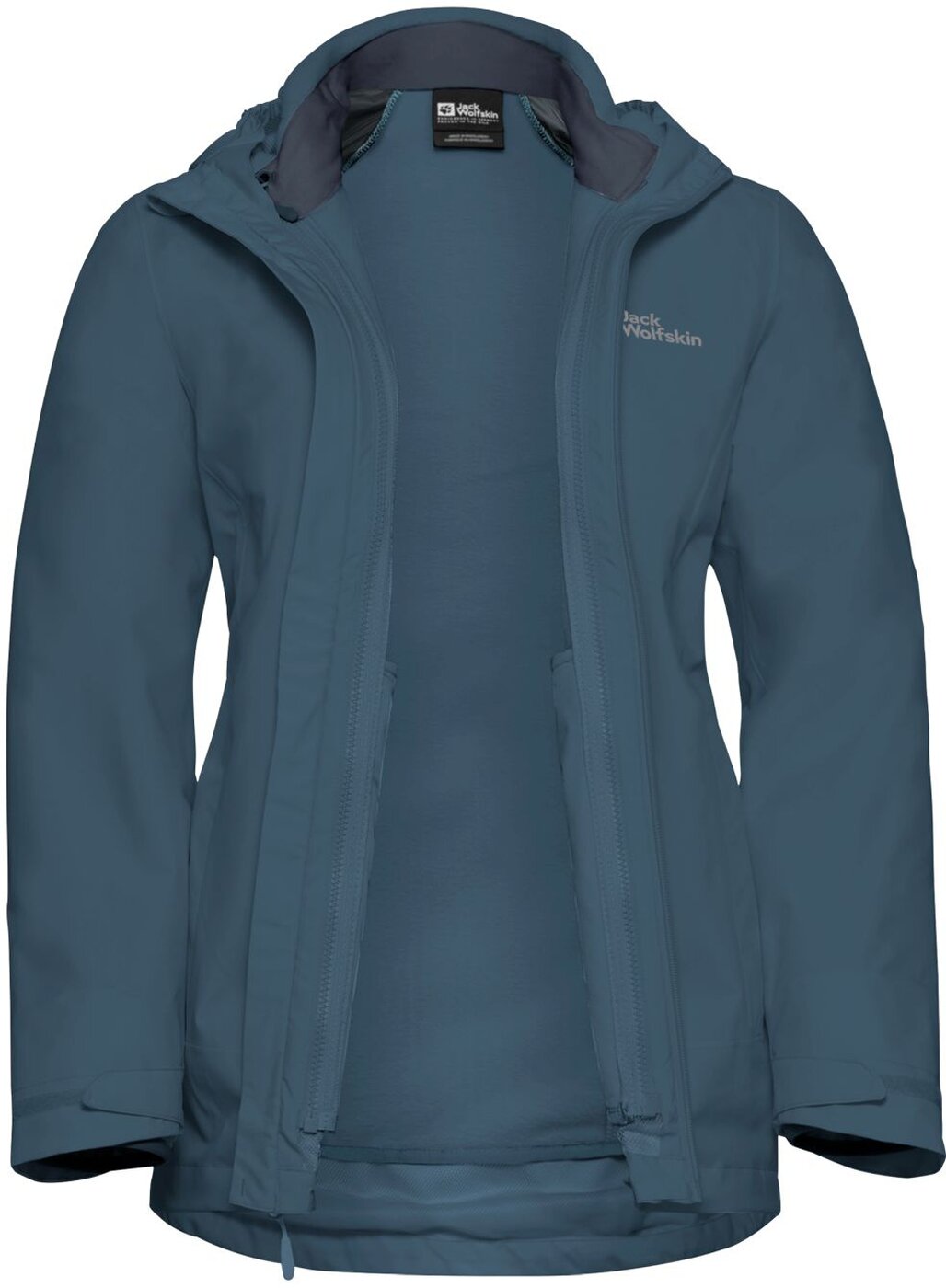 JACK WOLFSKIN - MOONRISE 3IN1 JKT W MIDNIGHT SKY – Bild 3
