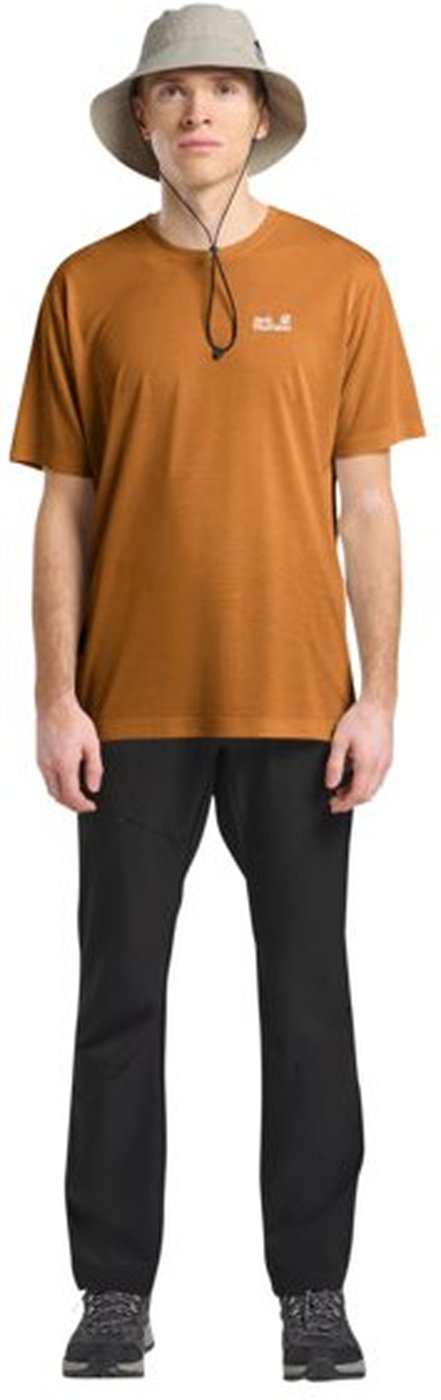 JACK WOLFSKIN - VONNAN S/S T M AUTUMN LEAVES – Bild 4