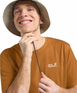 JACK WOLFSKIN - VONNAN S/S T M AUTUMN LEAVES – Bild 6