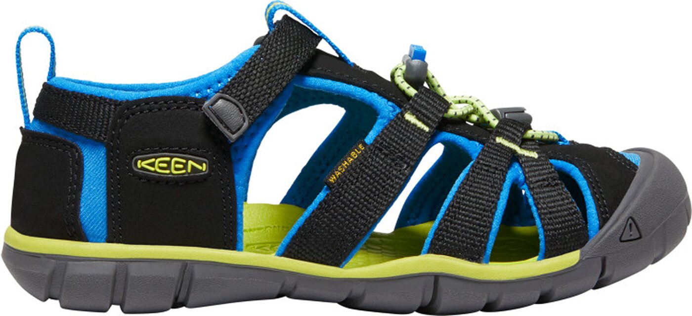 KEEN - SEACAMP II CNX Y-BLACK/BRILLIANT BLUE BLACK/BRILLIANT BLUE