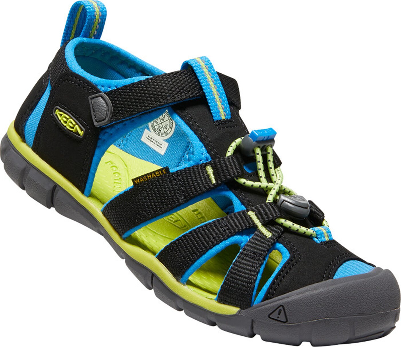 KEEN - SEACAMP II CNX Y-BLACK/BRILLIANT BLUE BLACK/BRILLIANT BLUE – Bild 5