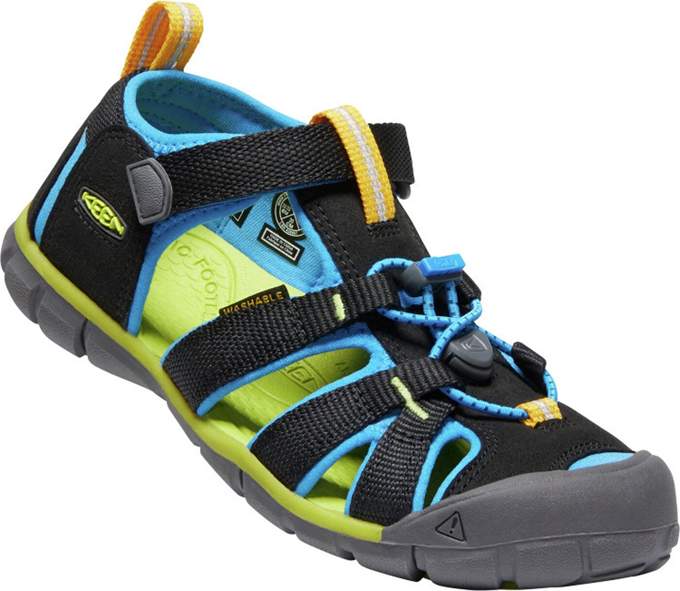 KEEN - SEACAMP II CNX Y-BLACK/BRILLIANT BLUE BLACK/BRILLIANT BLUE – Bild 6
