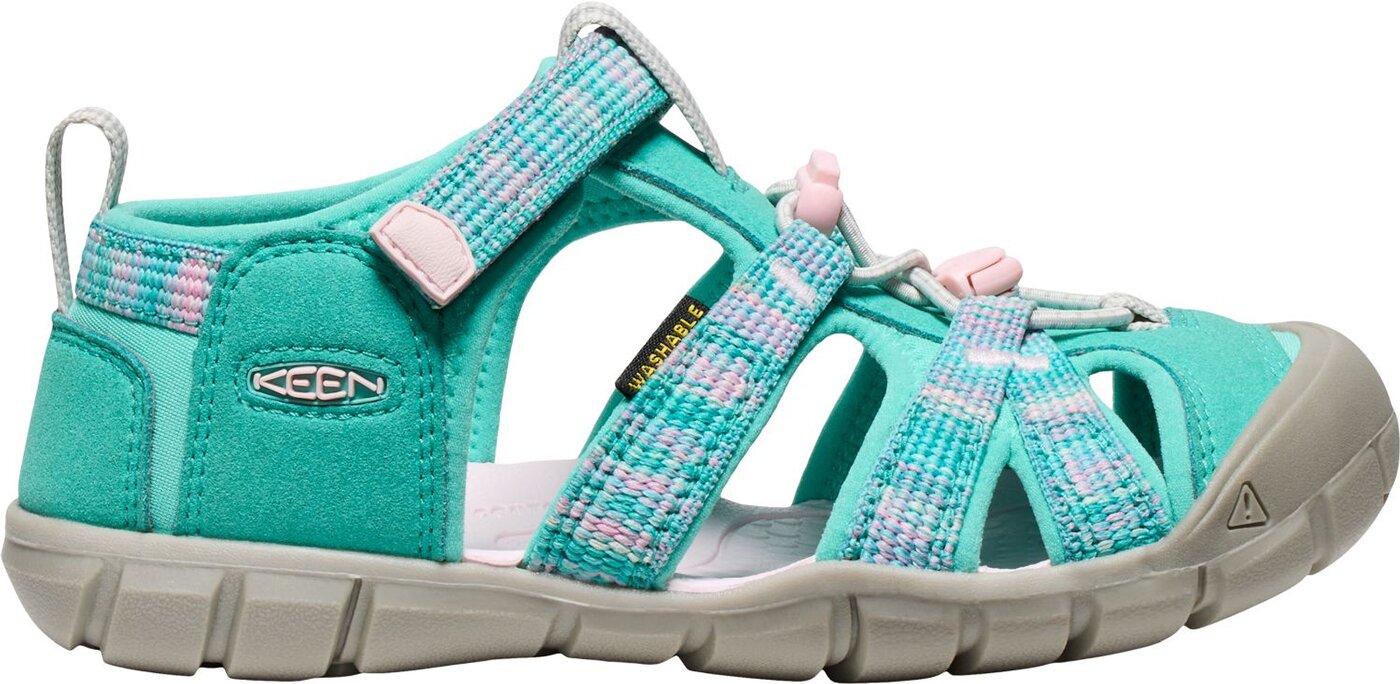 KEEN - SEACAMP II CNX Y-BRIGHT AQUA/PINK-A-BOO BRIGHT AQUA/PINK-A-BOO