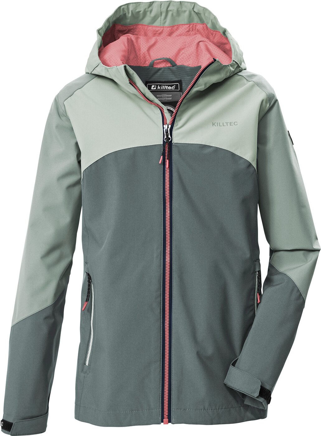 KILLTEC - KOS 158 GRLS JCKT NATURGRUEN