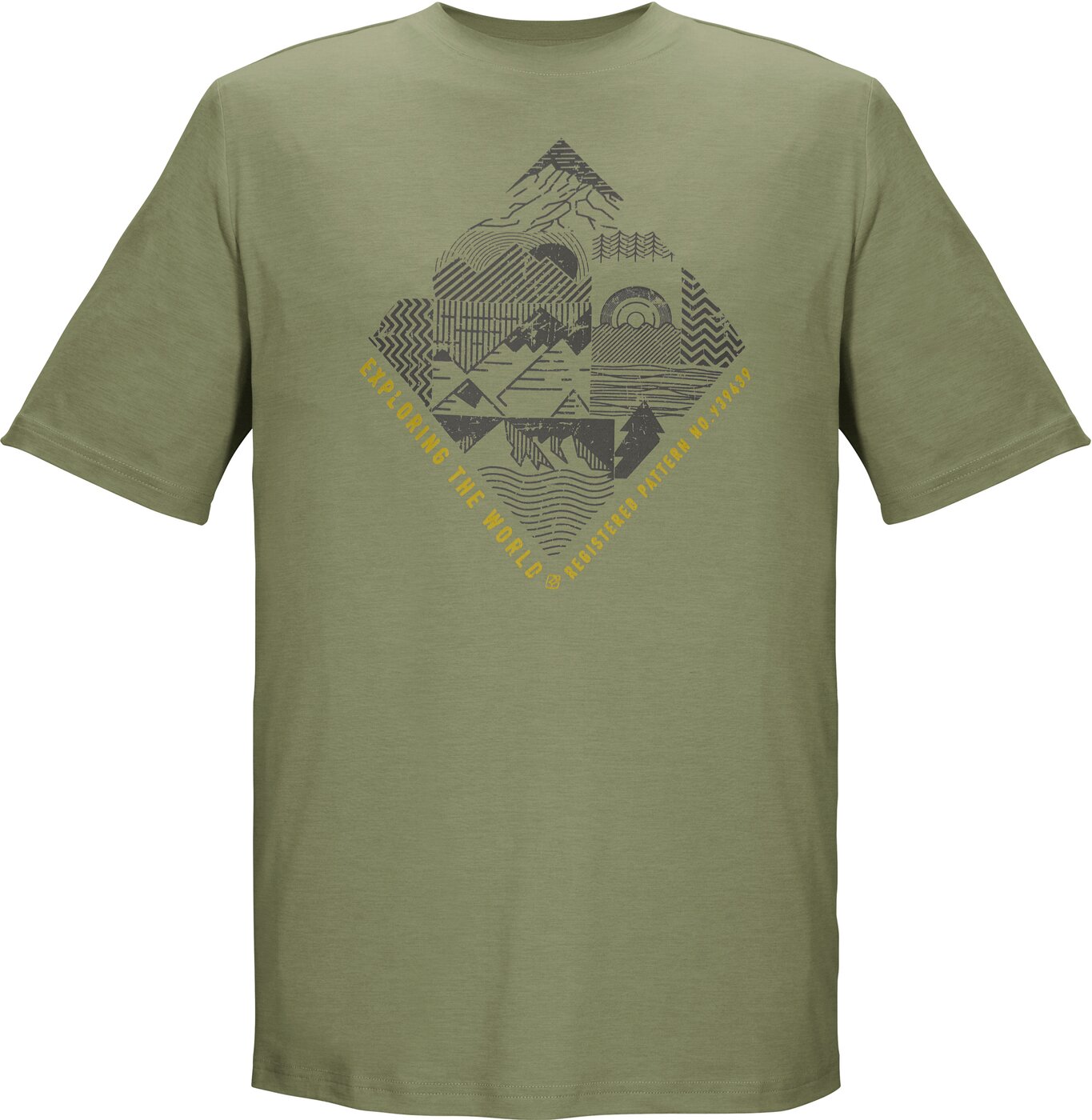 KILLTEC - KOS 24 MN TSHRT MOSSTONE