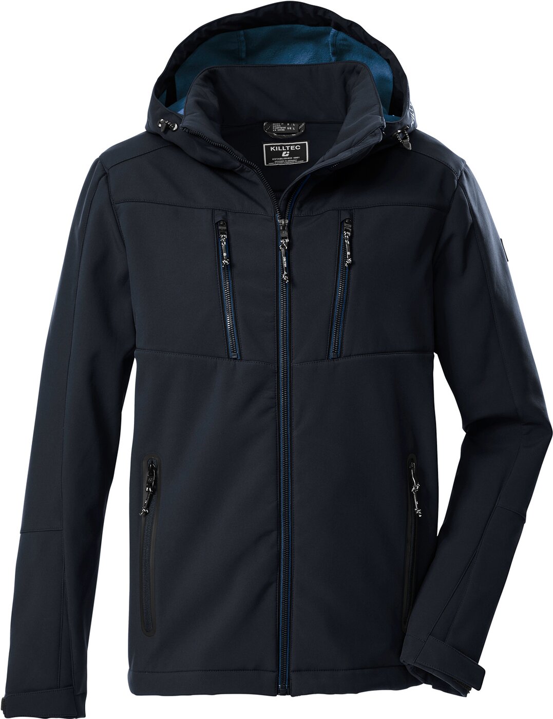 KILLTEC - KOW 79 MN SFTSHLL JCKT SCHWARZ BLAU