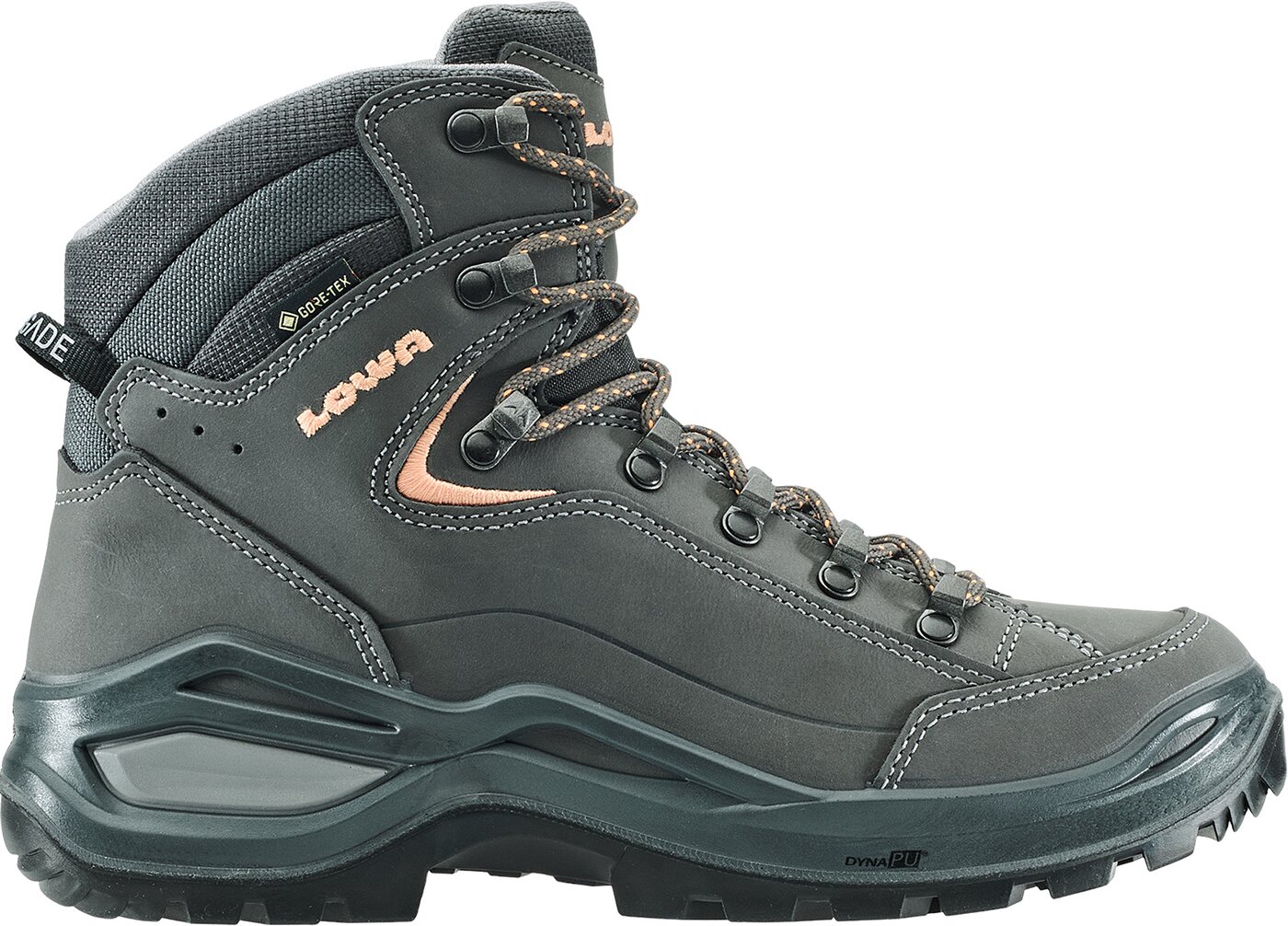 LOWA - RENEGADE EVO GTX MID Ws GRAPHIT/APRIKOSE