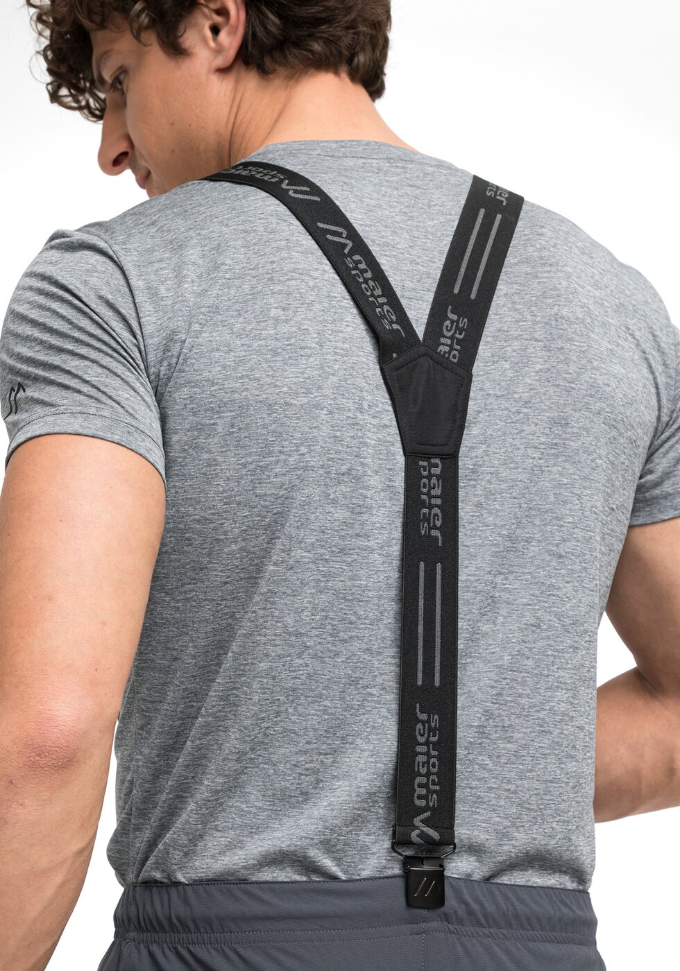 MAIER SPORTS - Suspender Hosentraeger BLACK – Bild 4