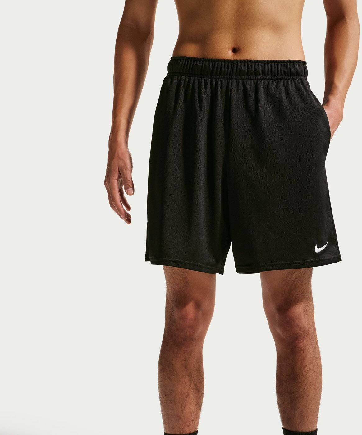 NIKE - M NK DF FLEX 7IN SHORT K BLACK/WHITE – Bild 3