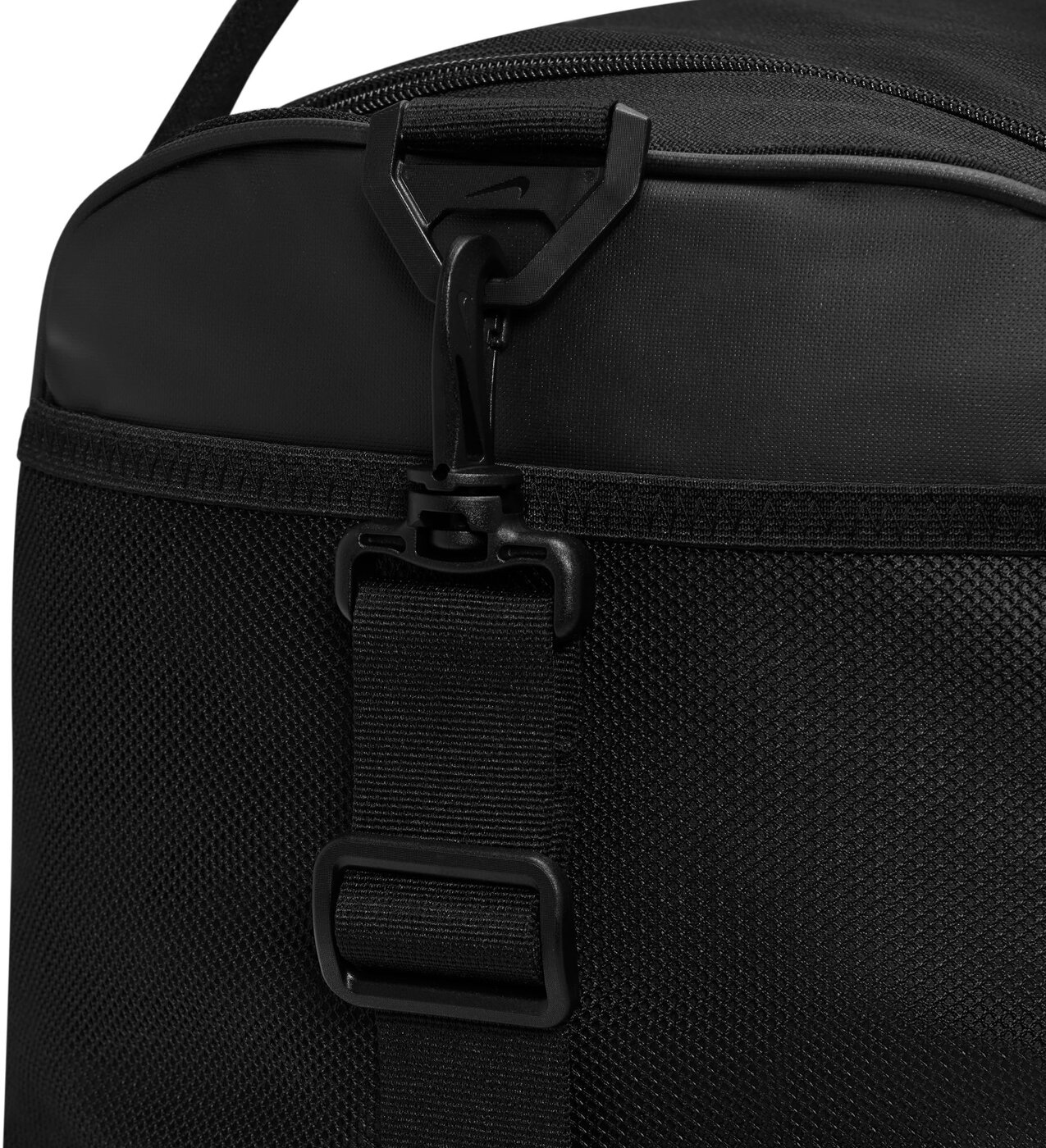 NIKE - NK BRSLA M DUFF - 9.5 (60L) BLACK/BLACK/WHITE – Bild 8