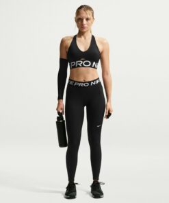 NIKE - W NP DF 365 MR TIGHT USM BLACK/WHITE