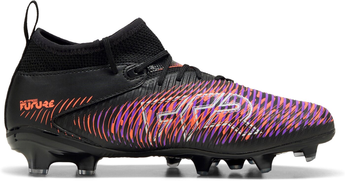 PUMA - FUTURE 8 MATCH FG/AG Jr PUMA BLACK-PUMA WHITE-GLOWING RED