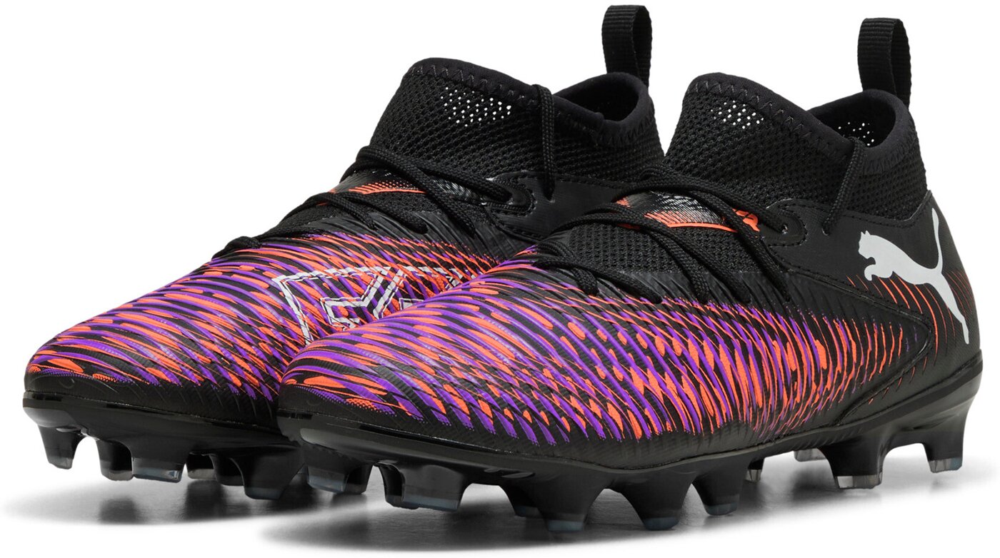PUMA - FUTURE 8 MATCH FG/AG Jr PUMA BLACK-PUMA WHITE-GLOWING RED – Bild 3