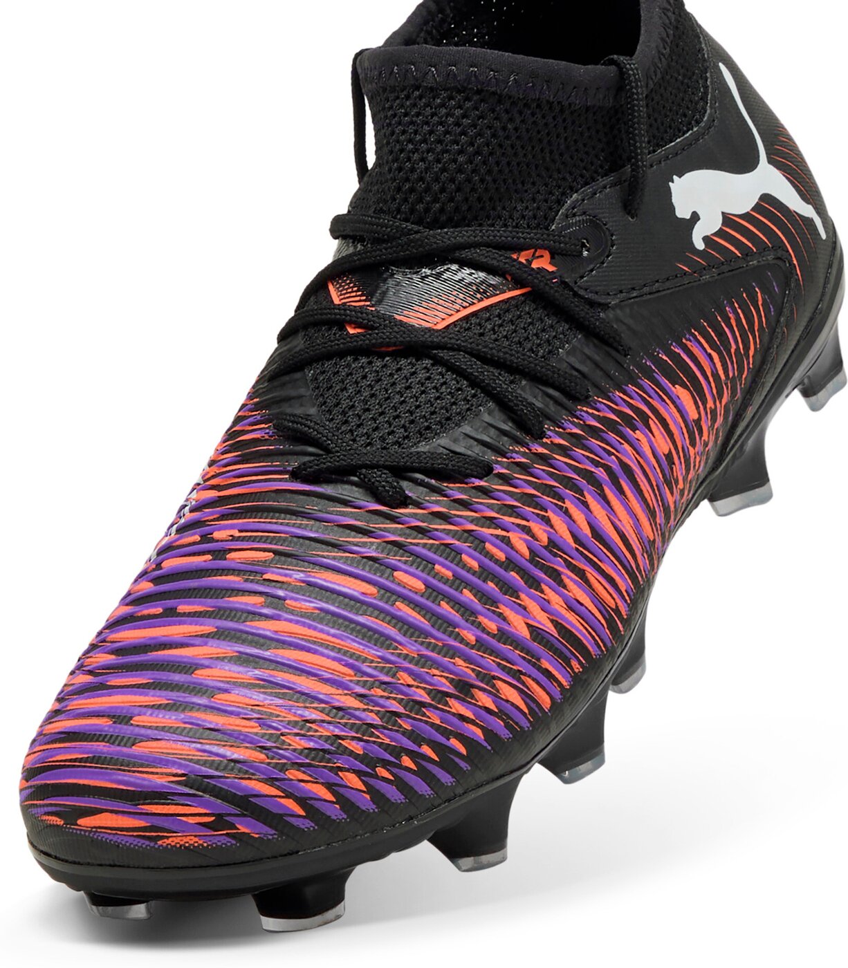 PUMA - FUTURE 8 MATCH FG/AG Jr PUMA BLACK-PUMA WHITE-GLOWING RED – Bild 5