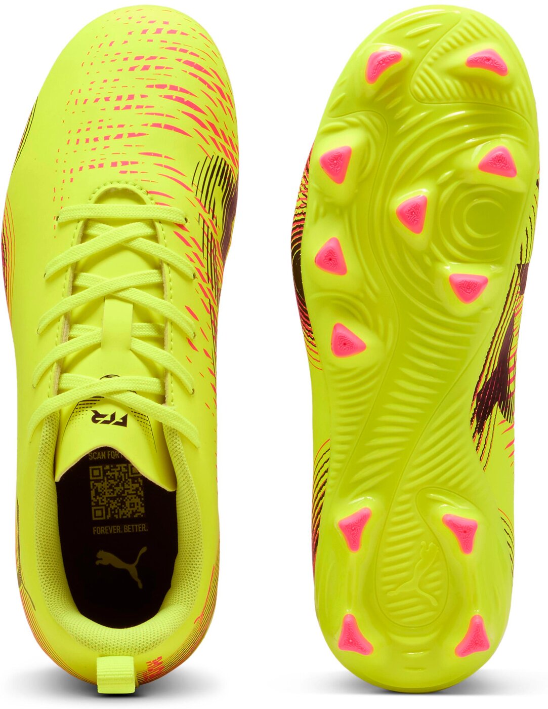 PUMA - FUTURE 8 PLAY FG/AG Jr YELLOW ALERT-PUMA BLACK-SUN STRUCK – Bild 2